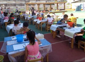 藝術月 東勝區鐵西實幼蒙氏園扎染與水墨畫活動，傳承文化，感受魅力